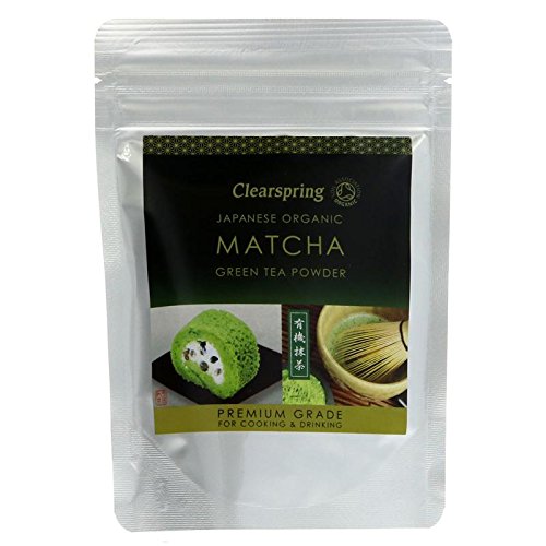 Clearspring Matcha Tea Premium Pouch 40g Pack of 10
