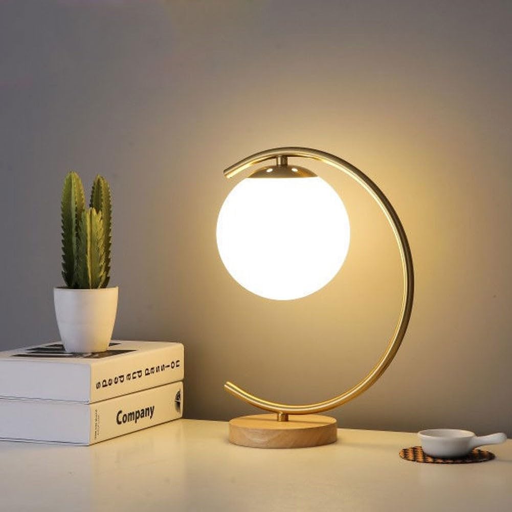 Luce Notturna Lampada da Comodino per Camera da Letto, Interruttore tattile, Illuminazione a LED a Tre Colori, Adatta per Camera da Letto e Ufficio