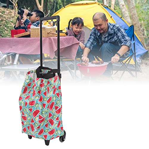 Einkaufstrolley, strapazierfähiger, waschbarer Einkaufstrolley für Ausflüge im Außenbereich – Bild 4