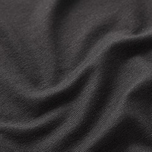 Fabulous Fabrics jersey di viscosa leggero - nero