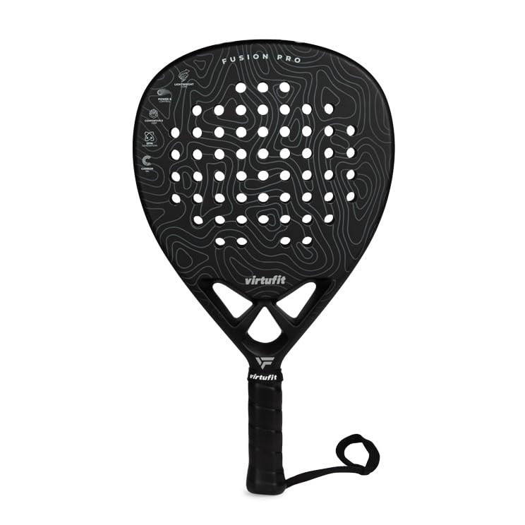 VirtuFit Fusion Pro Padel Set - czarny - szary