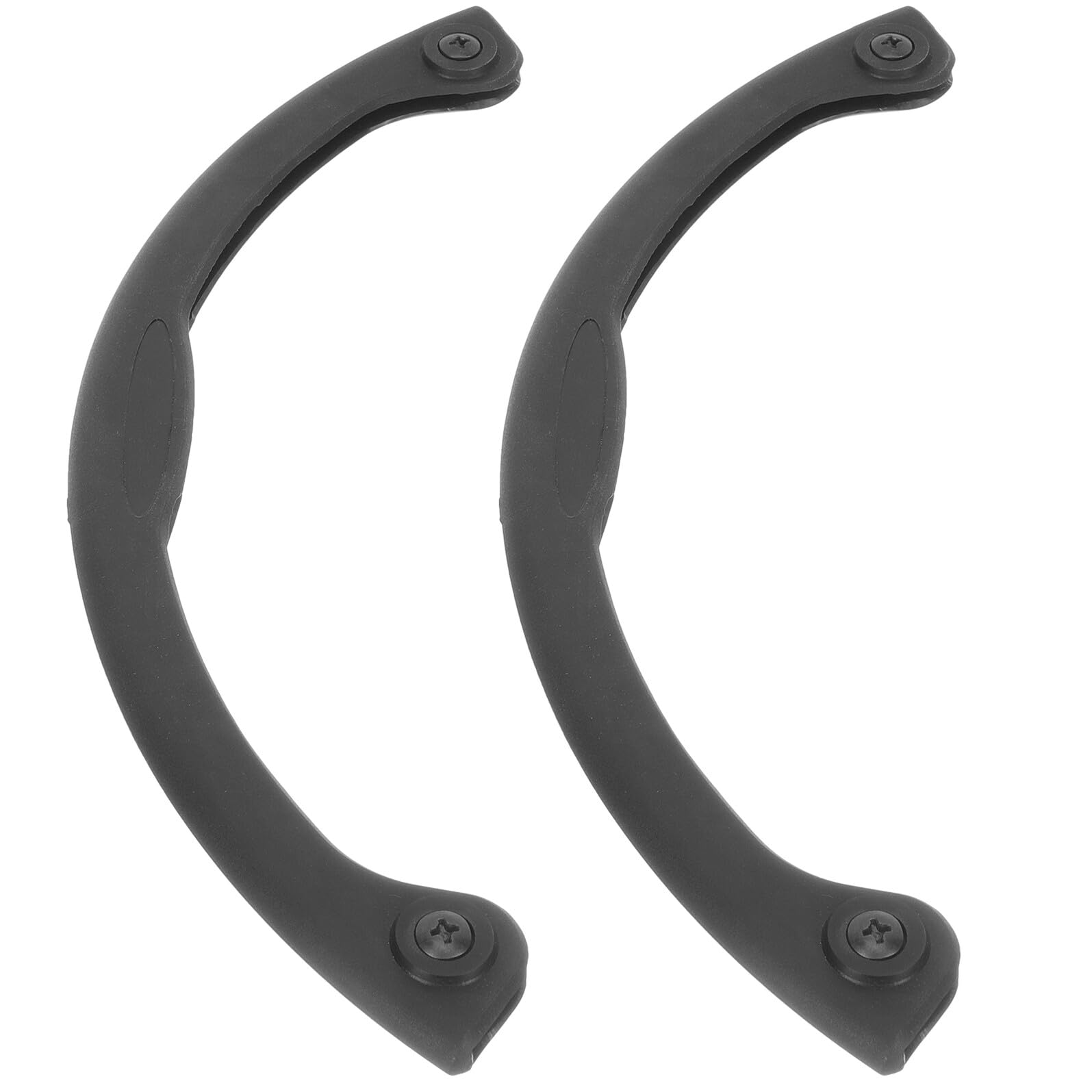TOYANDONA Lot de 2 Embouts de Snowboard en Caoutchouc Noir, Protections D'extrémité Anti-Collision, Pare-Chocs Résistants, Accessoires pour Planche de Ski, Protection Optimale pour Spatule