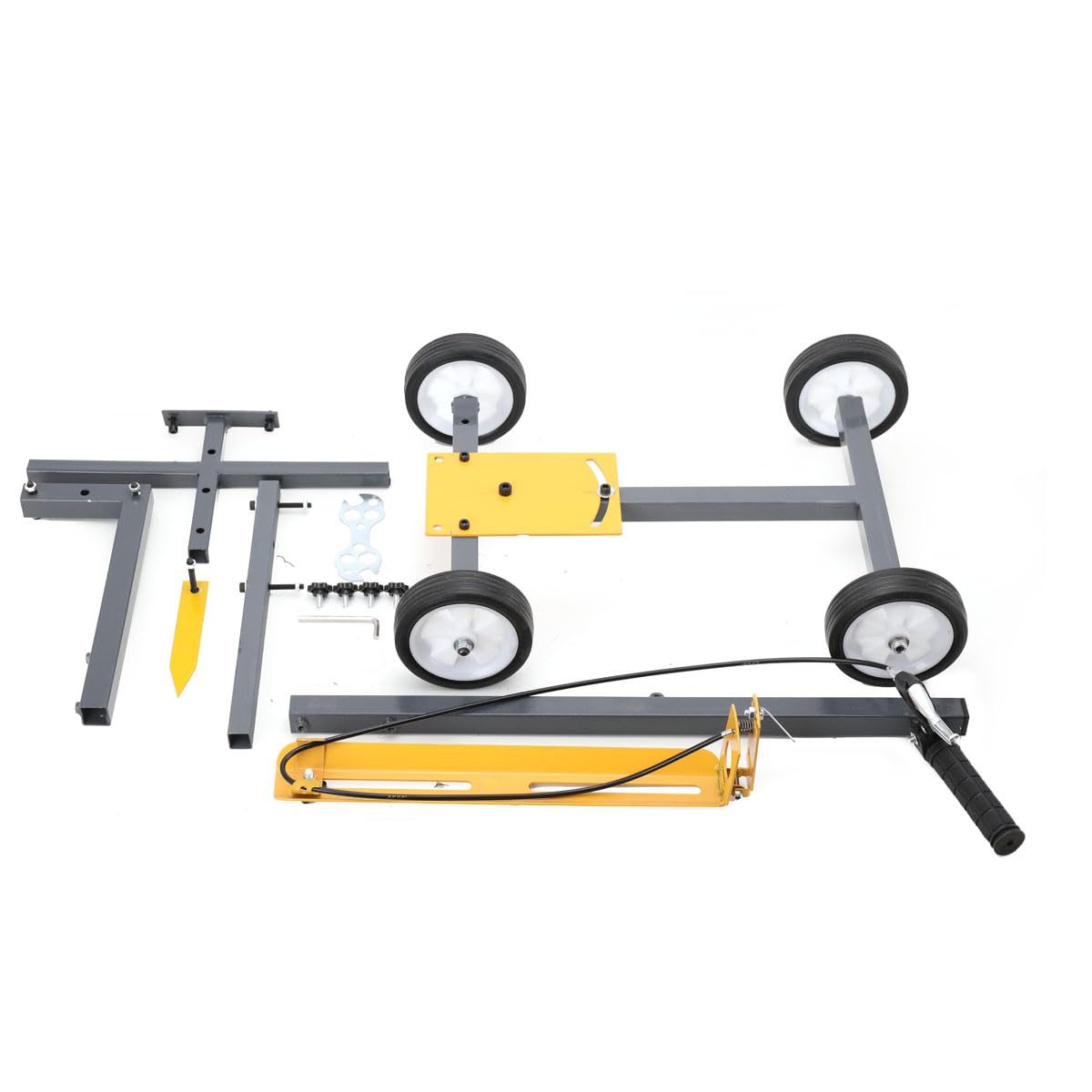 CDZHLTG Hand-Push Lane Marking Applicator,Multifunction Line Marking Machine,Line Striper,Marking Tool,Wheel Transfer Line Marking Machine,Paint Line Striping Equipment,Straight Round Can Be Adjusted