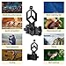 HUTACT Telescope Phone Mount Universal Smart Phone Adapter Holder for Spotting Scope, Binoculars, Monocular, Microscope, 360° Rotatable Cellphone Clip fits Almost All Smartphone on The Market