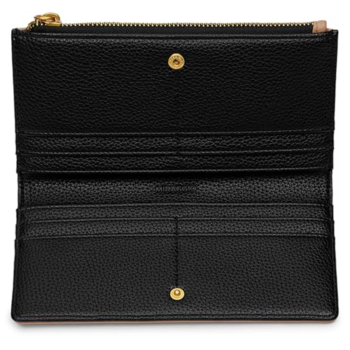 Image of Miraggio Carmen Women's Wallet | Ladies Stylish Purse Bag | Bi-Fold Zip Around Wallet | Gift for Women