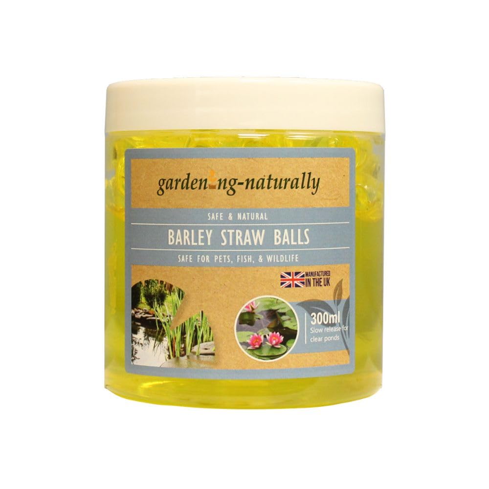 Barley Straw Balls Natural Pond Cleaner for Water Green Algae and Blanketweed 300ml