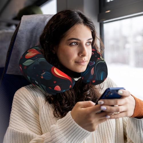 Almohada de espuma viscoelástica para viaje u-shaped miniatura 7