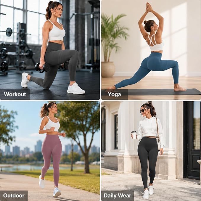 Compression Leggings for Women 3D Anti Cellulite Circulation Boost Leggings - image 5