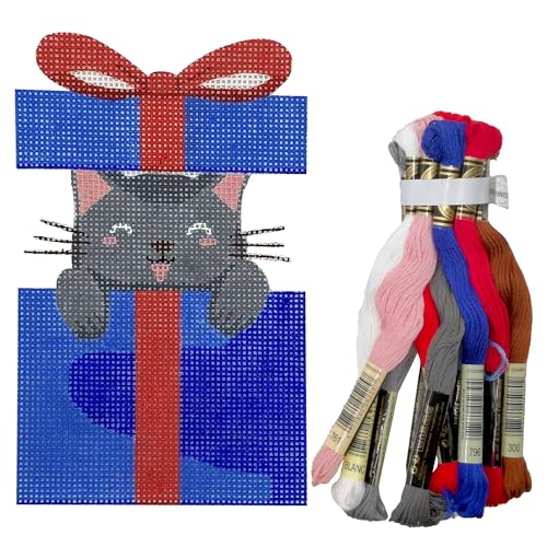 Kit de broderie à la main à offrir idée cadeau anniversaire loisirs créatifs