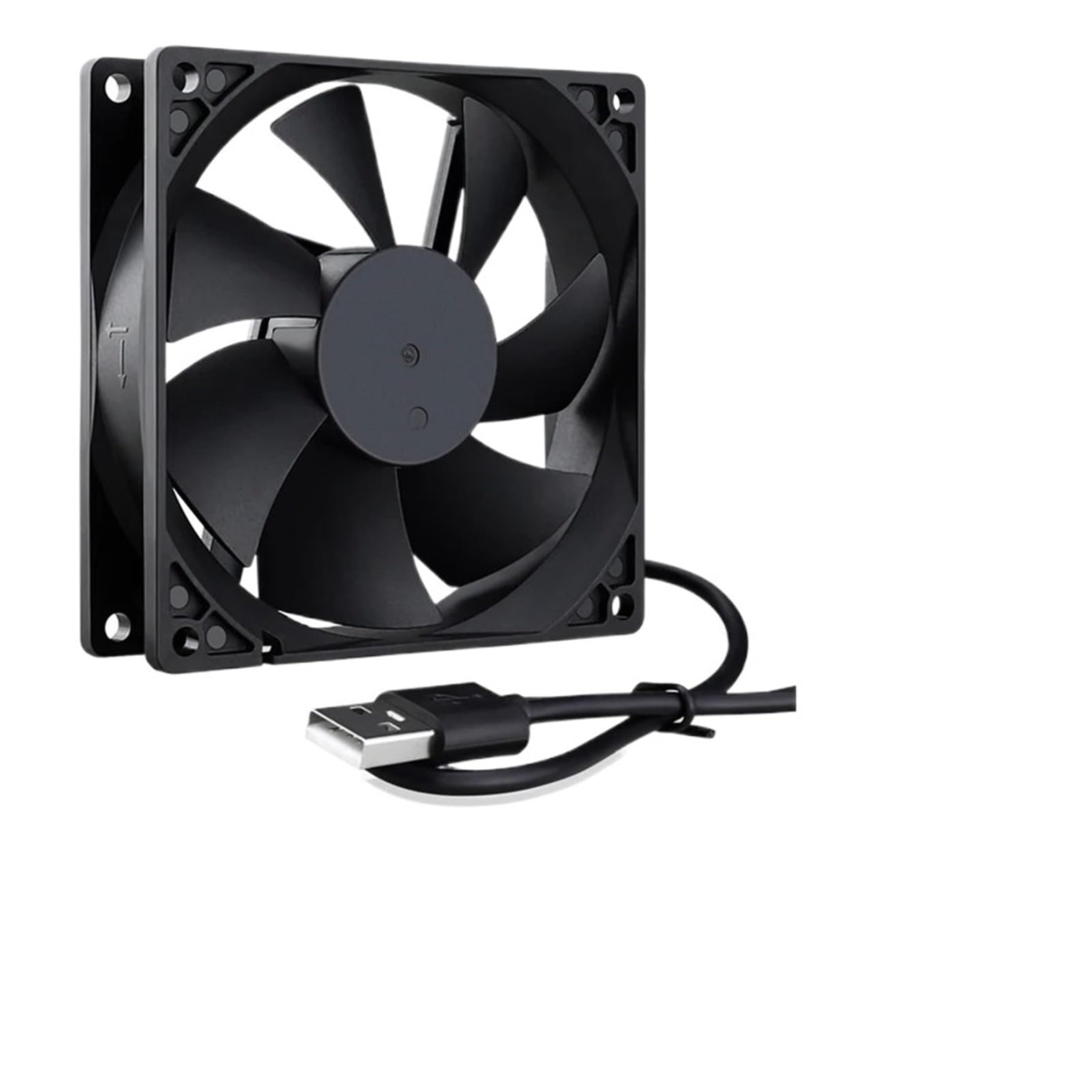 JJKKOZVQF 2pcs 5V USB PC Fan 40mm 50mm 60mm 80mm 90mm 120mm 140mm(60x60x10mm)