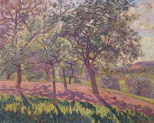 Toile murale abstraite Guillaumin pour raviver un mur blanc de salon sombre