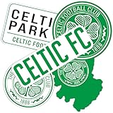 Desert Cactus Celtic FC Sticker Decal Vinyl Scottish Bhoys Celts Football Soccer Laptop Water Bottle Car Scrapbook (Type 2-2)