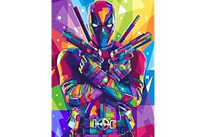Marvel Deadpool Diamond Art Painting Kit: Unleash Your Inner Superhero