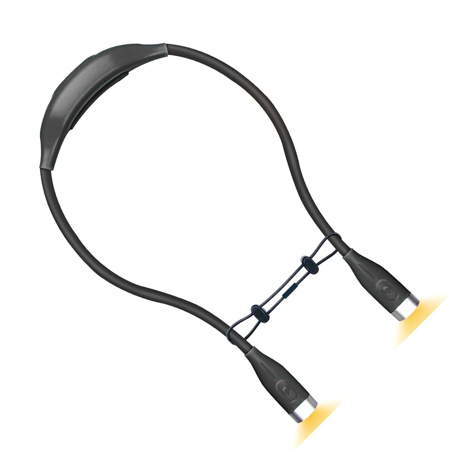 Hsioluted Flexible Neck Reading Light 3 Color Modes Rechargeable Battery Ergonomic Design for Bedside Reading Repair Work Travel LED Neck Light for