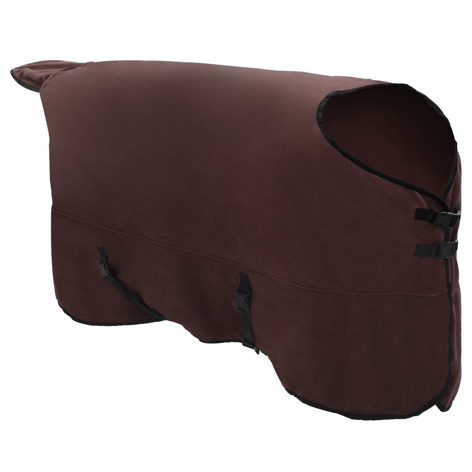 Gecheer Coperta Cavallo Invernale, Termica Impermeabile Traspirante Poliestere 215x243 cm, Coperta Equestre Regolabile Lavabile per Protezione Freddo e Vento