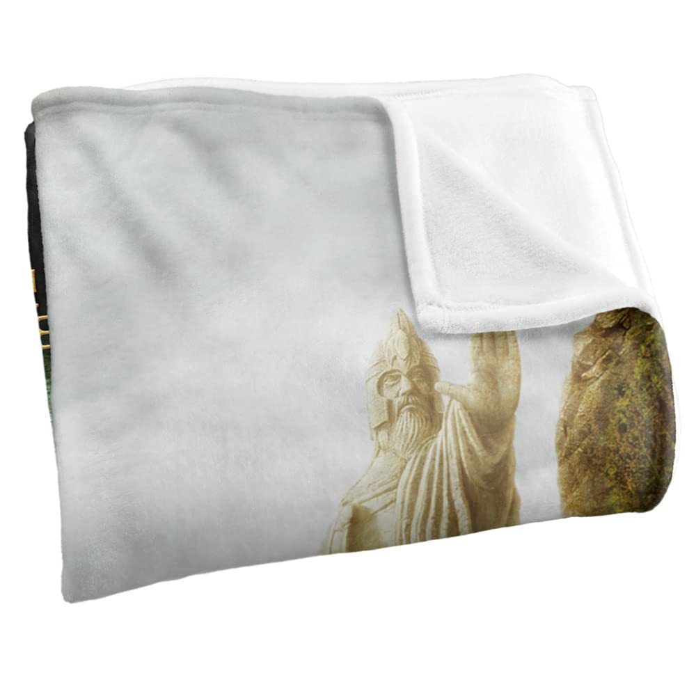 LOGOVISION Lord Of The Rings Argonath Poster Coperta super morbida al tatto setoso – 152 x 127 cm