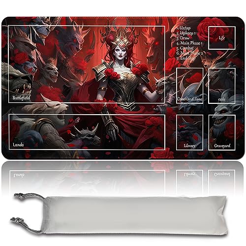 INNISTRAD CRIMSON VOW Key Artwork Premium Gaming Mat 60 x 35 cm - TCG Compatible With OCG CCG RPG MTG Mouse Mat
