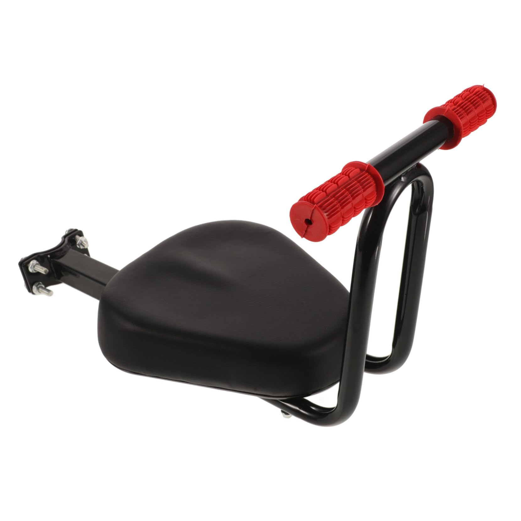 BESPORTBLE Seggiolino Bicicletta per Bambini Design Ergonomico e Metallo Resistente, Seggiolino Anteriore Comodo per Bici Elettrica e Bici, Colore Assortito Elegante