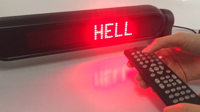 Amazon.com: Leadleds Dc12v Led Car Rear Window Sign Board