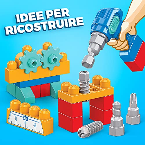 Mega Bloks Playset del Costruttore con Trapano