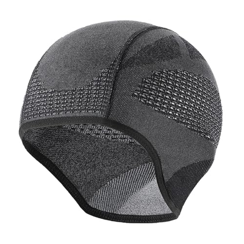 Gorra para correr - Gorra con calavera para correr | Gorra para correr | Gorras de ciclismo para hombre | Gorra bajo el casco | Gorra de entrenamiento para hombre Gorra con calavera de motorista