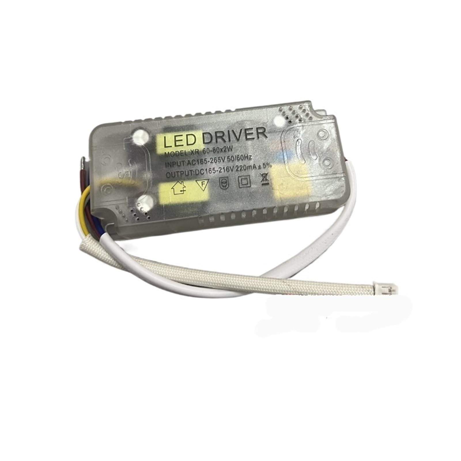Ballast LED tricolore segmenté et transformateur pour plafonnier moderne