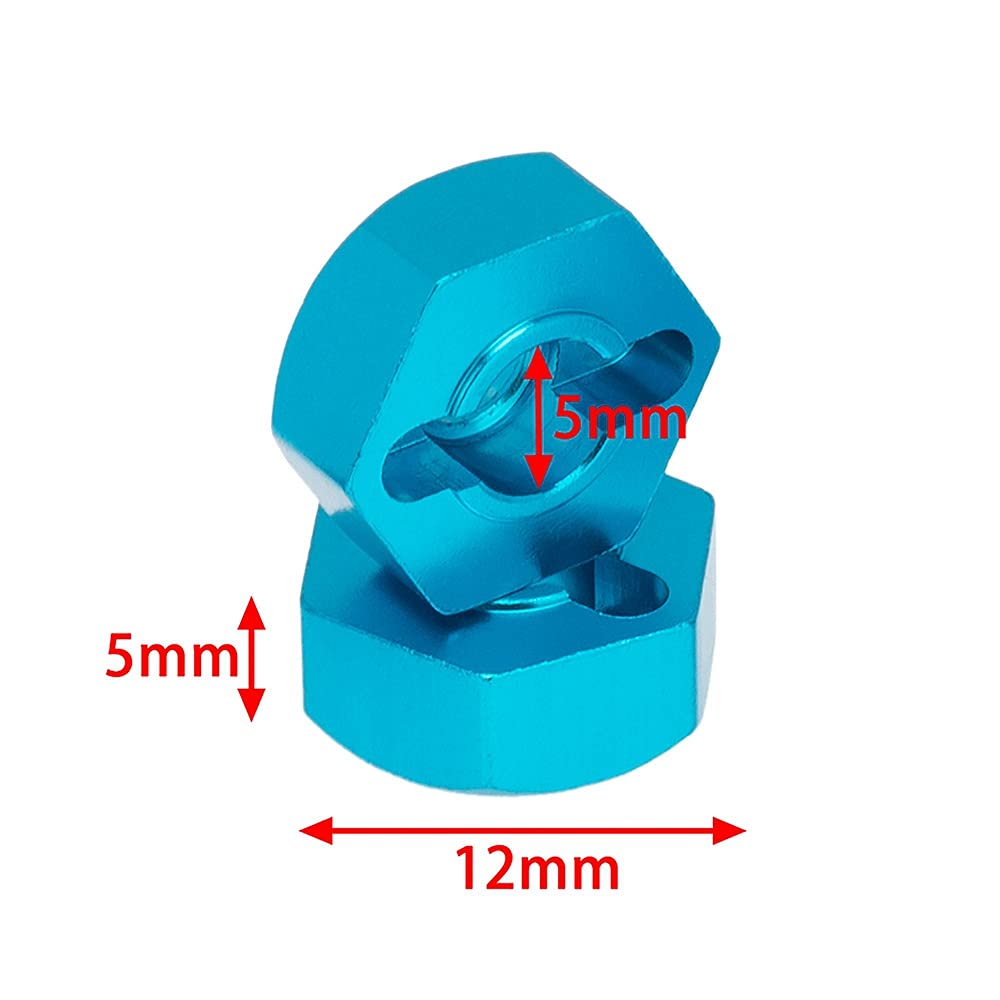 12 Mm Bis 17 Mm Sechskant-Adapter, Rad-Sechskant-Adapter, RC