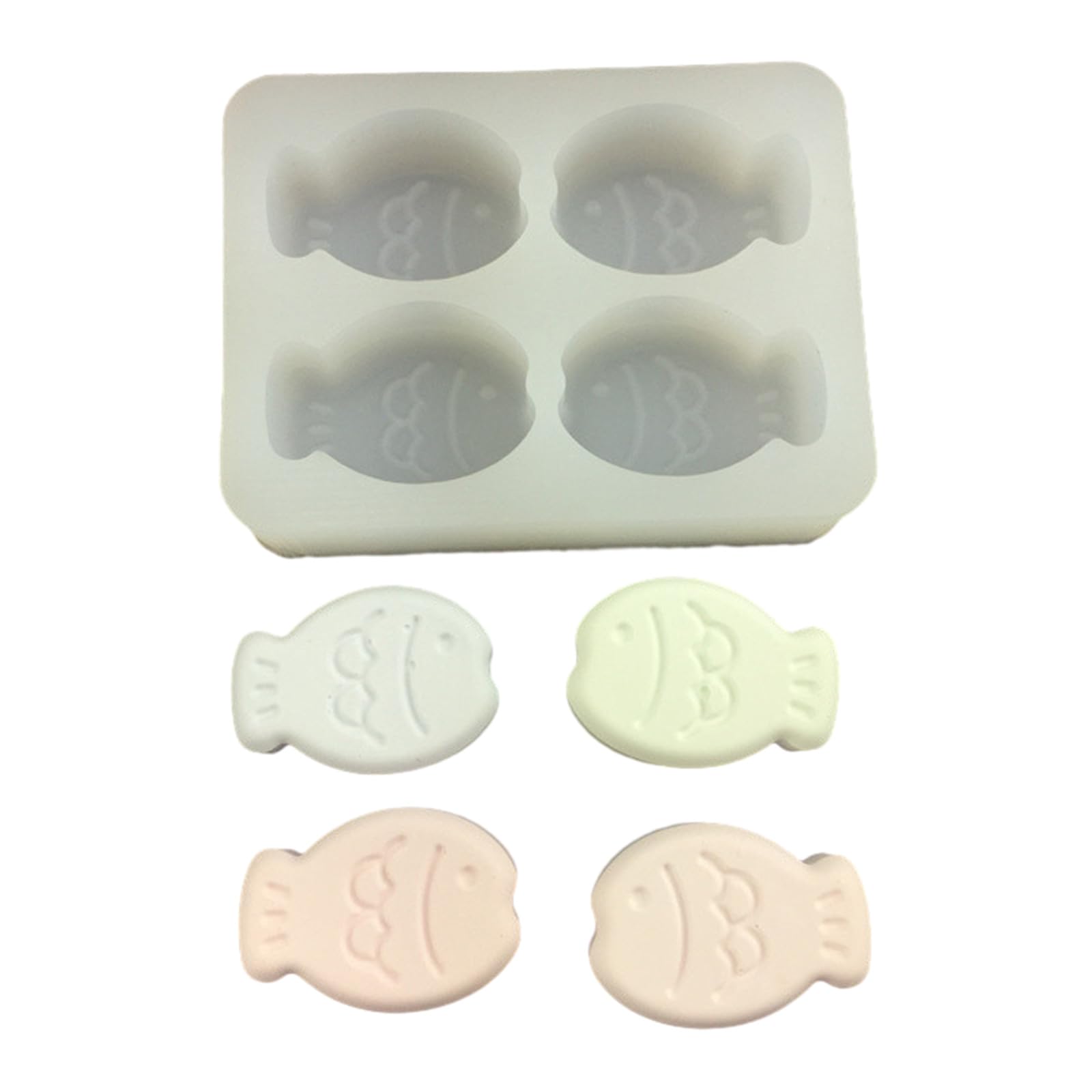 Xinsheinelry Chocolate Molds Candy Molds Fish Shaped Baking Silicone Fondant Silicone Cake Decorating Tool Multifunctional Fish