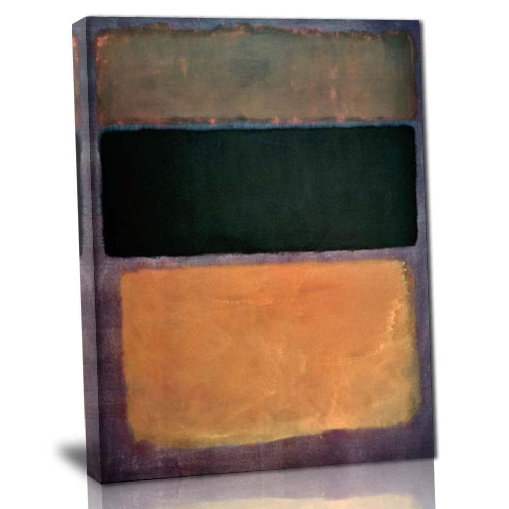 NBKJCO Mark Rothko Wall Canvas For Living Room Pictures For Walls,Art Decor Posters And Prints,Canvas Prints Wall Art,Framed Wall Art 30x45cm-12x18In Framed-A9