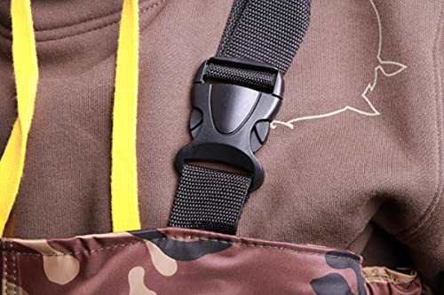 Ultimate Camo Waadpak - Maat 44 - Waterdicht Nylon pak met PVC laarzen - Camouflage Print - Image 6