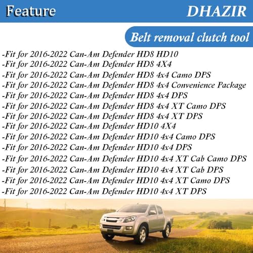 Image of For Can Am Defender HD8 HD10 belt removal clutch tool Replace 708200686-529000072