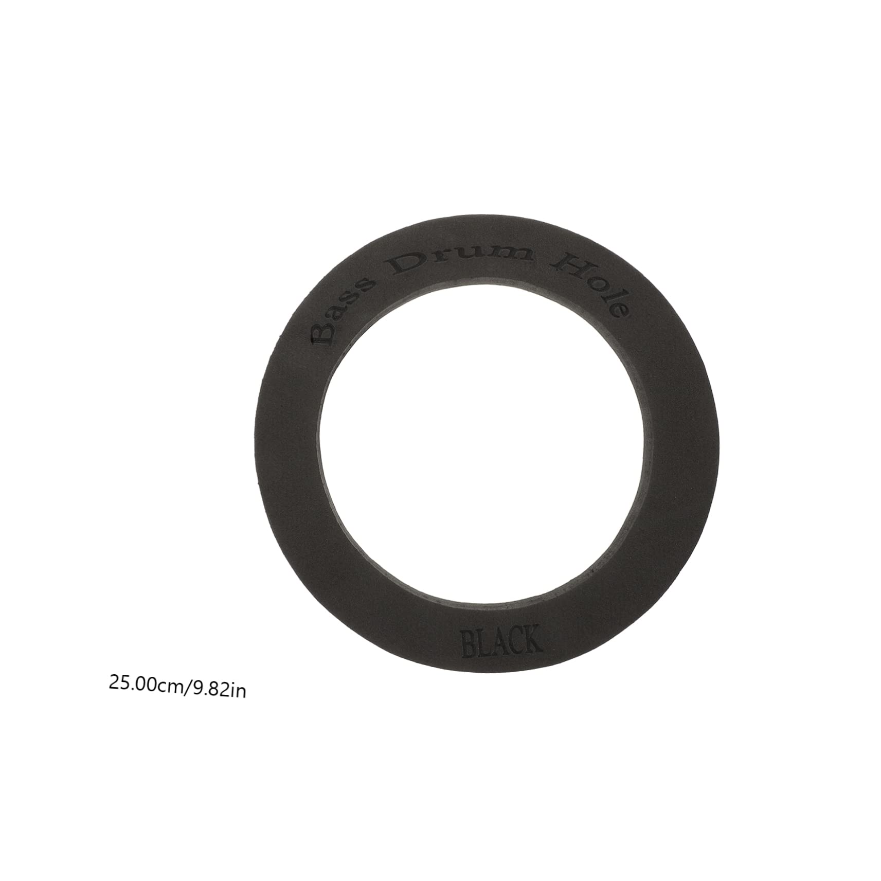 FAVOMOTO 4pcs Drum Kit Accessories Bass Drum Foams Pad Easy Install Self-adhesive for Enhanced Sound