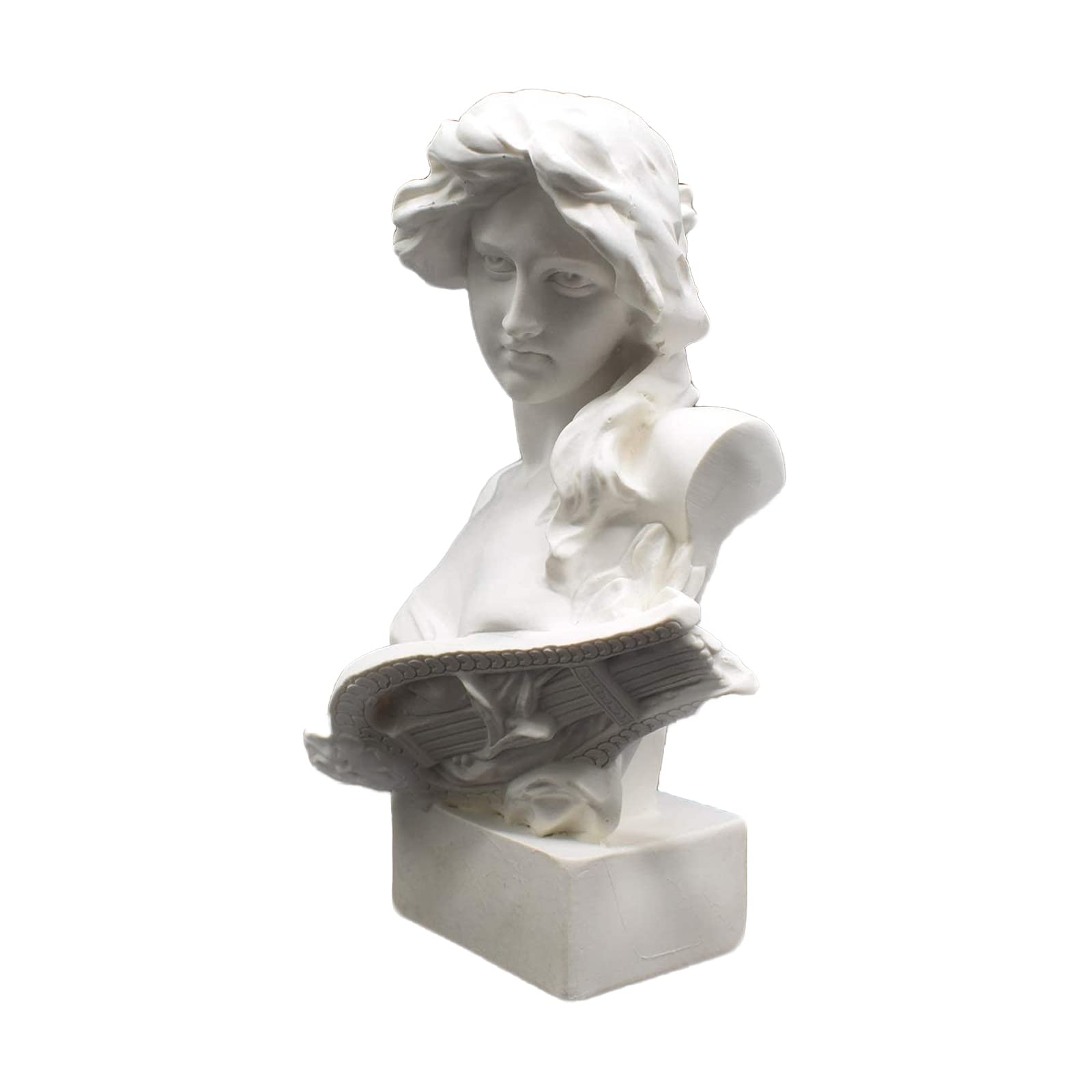 Buy Artemis Resin Sculpture Greek Mythology Statue Art Style Mini Bust Statue for Living Room