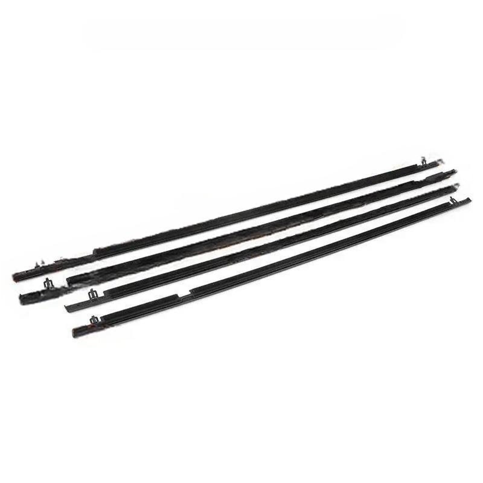 Snwdbh 2006-2011 Car Window Glass Sealant Strip For Civic Sedan 2001-2019 Weatherstrip Trim Sealing Rubber Side Door Outer Waterproof Belt Exterior Belt(2006-2011)