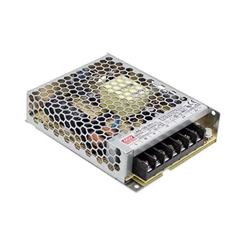 Mean Well LRS-100-12 Switching Power Supply, Single Output, 12V, 8.5A, 102W, 5.08" L x 3.82" W x 1.18" H Cover