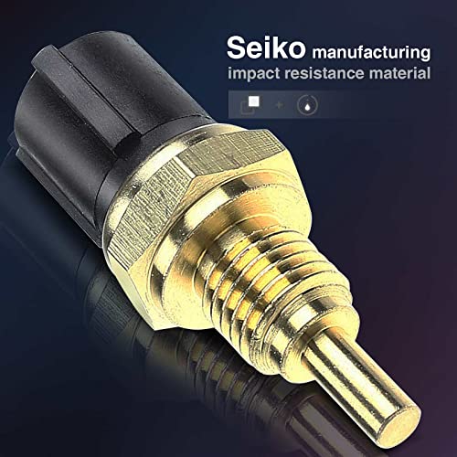 A-Premium Engine Coolant Temperature Sensor Compatible With Acura Cl Integra Mdx Nsx Rl Tl Honda Accord 1988-2002 Civic Del Sol Cr-V Crx Insight Odyssey Pilot Prelude Isuzu Oasis #TOP3