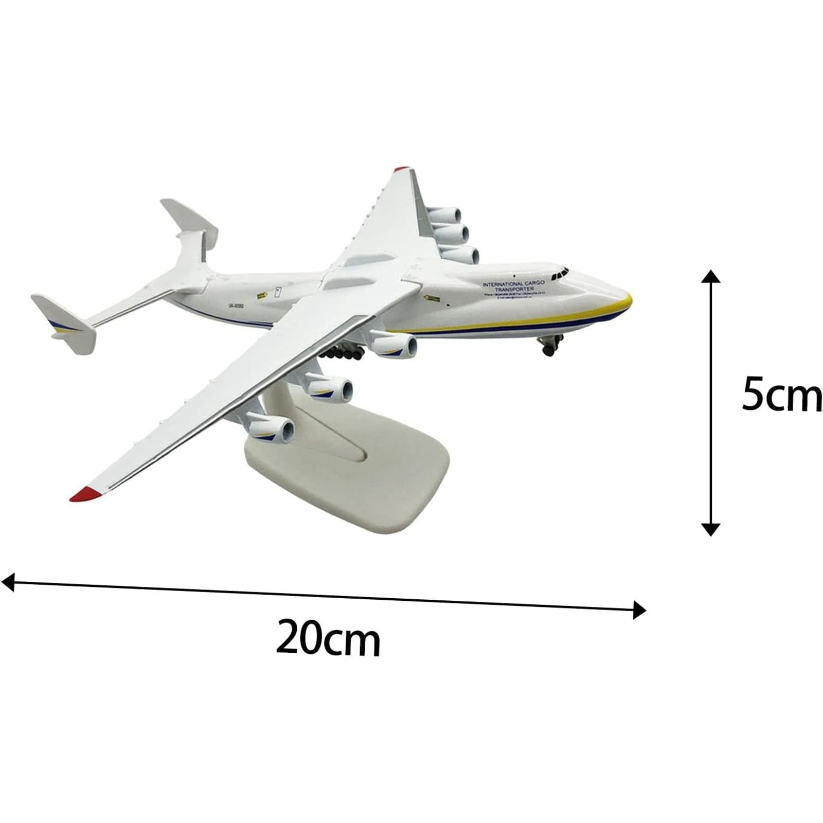 Amazon.co.jp: 1/400スケール合金アントノフAN-225ウクライナ飛行機
