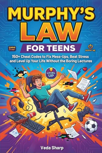 MURPHY’S LAW FOR TEENS: 150+ Cheat Codes to Fix Mess-Ups, Beat Stress and Level Up Your Life Without the Boring Lectures (Murphy’s Law Survival Series) image 2