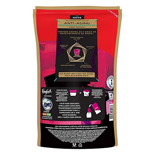 Amaciante Concentrado Comfort Expert Care Fiber Protect Refil 900Ml, Comfort