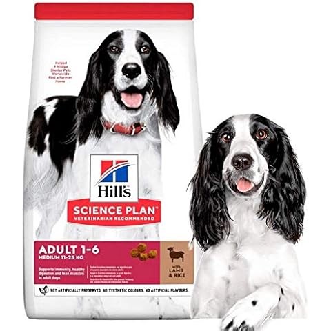 Hill's Science Plan Adult Medium Dry Dog Food Lamb Flavour 2.5kg Cover