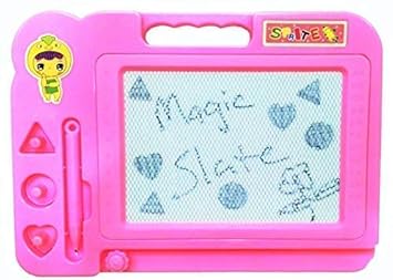 Magic Slate for Kids Pen Doodle pad erasable Drawing Easy Reading Writing Learning Graffiti Board Kids Gift Toy Magnetic Painting Sketch pad for Baby Children-(Color May Vary) (Magic Slate) Big Size