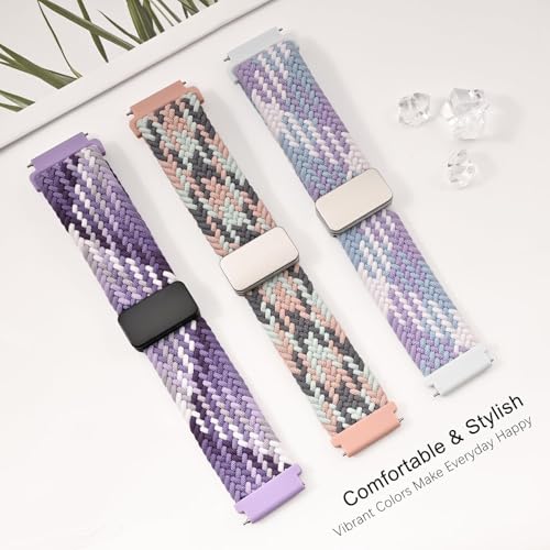 Correa magnética trenzada 20mm para Garmin Vivoactive miniatura 2