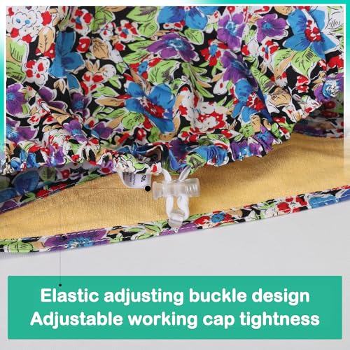 Image of GUOER Hat Bouffant Cap One Size Multi Color