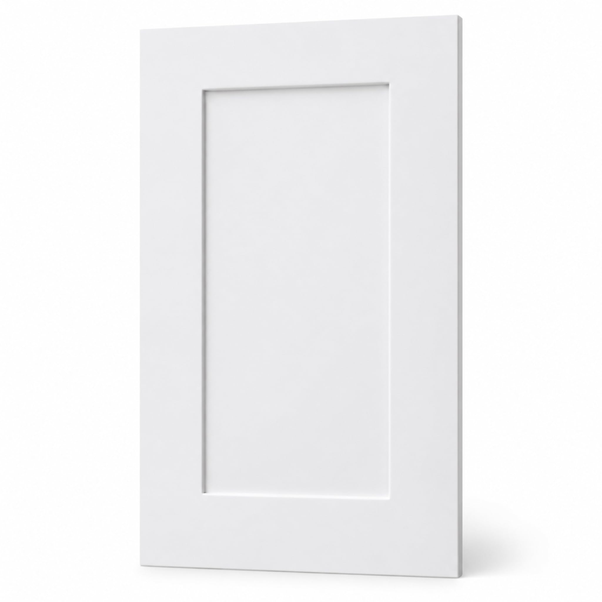 Westitas White Primed Shaker Kitchen Cupboard Replacement Door 555x497mm 85mm Frame CNC Cut