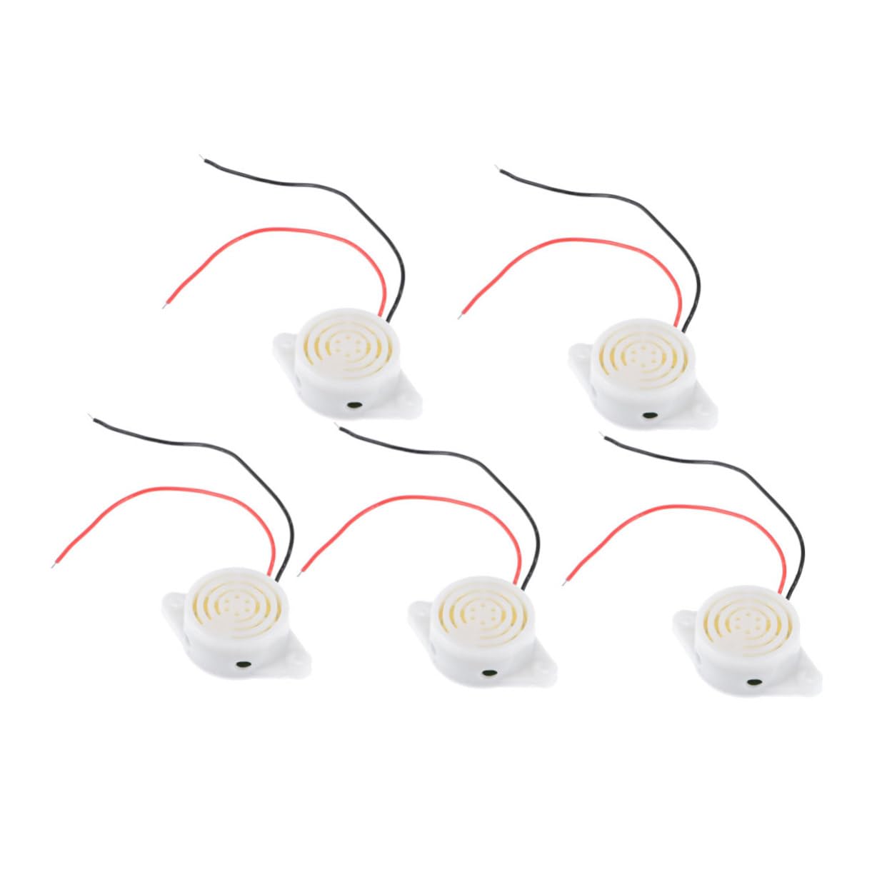 MUCKLILY Industrial Use 90db Alarm Bells 5 Pcs Electronic 3-24v Low Power Consumption