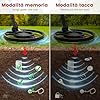 KAIWEETS Metal Detector Professionale, 2025 Nuovo Modello Pieghevole, 5 Modalità ad Alta Precisione, Bobina Impermeabile IP68, Display a Colori, Sensibilità Regolabile, Chip DSP Avanzato