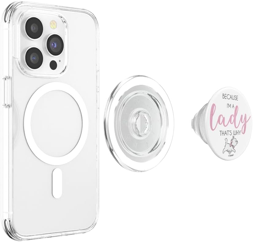 Disney The Aristocats Marie Because I'm A Lady That's Why PopSockets PopGrip for MagSafe