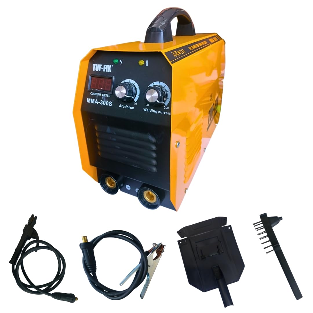 MMA-300S Welding Machine – 200-300A MOSFET Inverter MMA Welder for Steel & Carbon Steel with Accessories Included