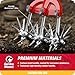 Garden Weasel Rotary Cultivator & Hand Tiller - 2-in-1 | Aerate, Weed, Cultivate, Plant, Reseed | Lawn Reseeding Garden Tool, Garden Soil Loosener | 91206