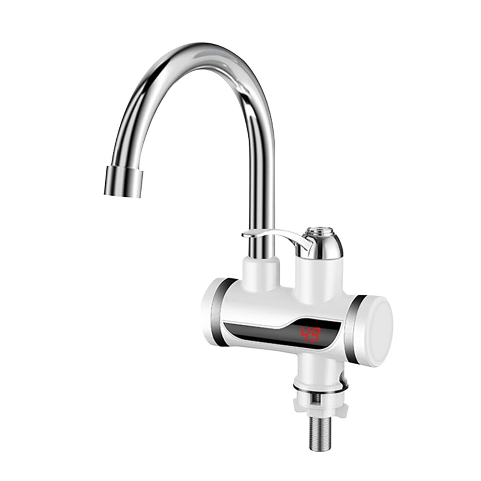 LNHHG Instant Tankless Electric Hot Water Heater Faucet Kitchen Instant Heating Tap Tankless Cold Water Heater Bathroom(Under Inflow)